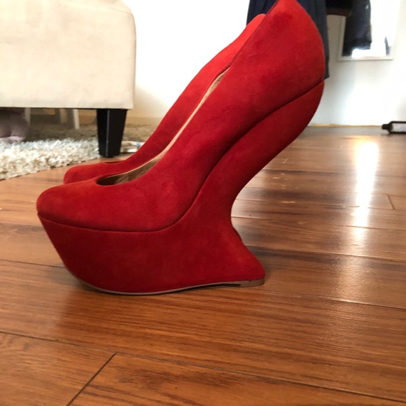 UNIQUE BARLEY USED ALDO HEELS - Picture 6 of 7